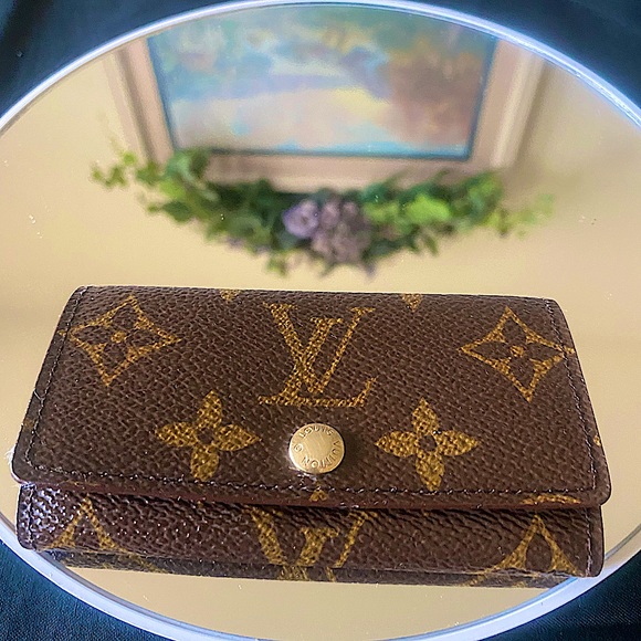 Louis Vuitton Accessories - Louis Vuitton Monogram 4-Ring Key Case-#21